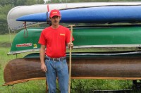 Brian Pfister of Bradford recently started a new guide service – B’s Canoe Guiding Service – which takes people on canoe trips on the Tunungwant Creek.