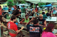 Guests enjoyed food, fun and games at last year’s St. Eulalia Festival.