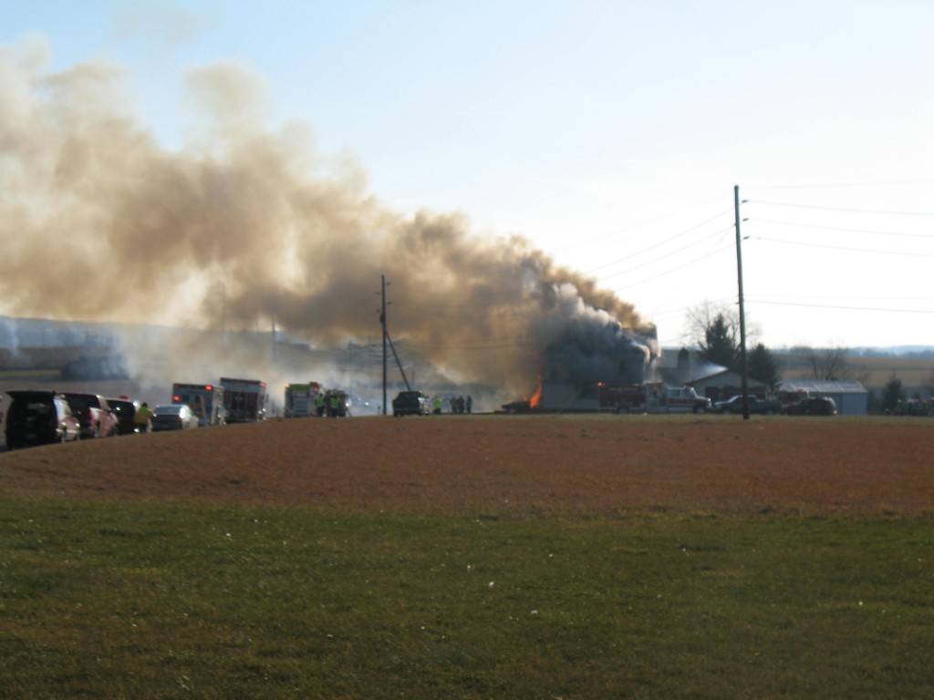 Ulysses Home Completely Engulfed in Saturday Fire Coudy News