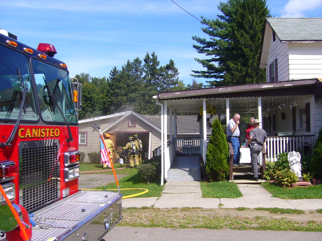 Structure Fire in Canisteo, NY Coudy News